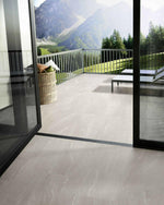 24 X 24 Waystone Pearl Matte Limestone Look Porcelain Tile-PORCELAIN-Large Format-American Tile Depot