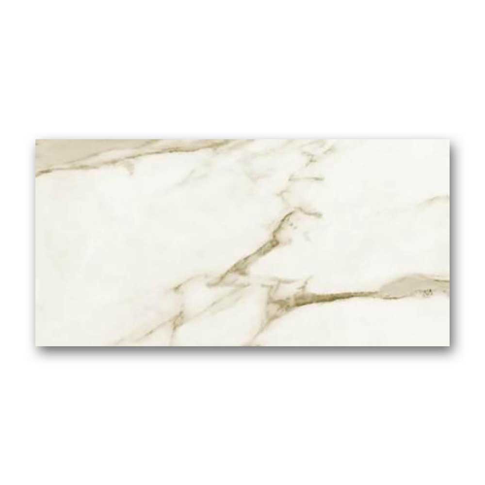 24x48 Angelo Silk Gold Matte Marble Look Porcelain Tile