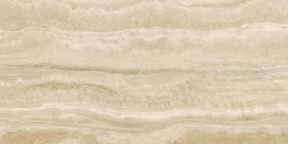 24 X 48 Appia Vein Cut Beige Polished Travertine Look Porcelain Tile-PORCELAIN-Large Format-American Tile Depot