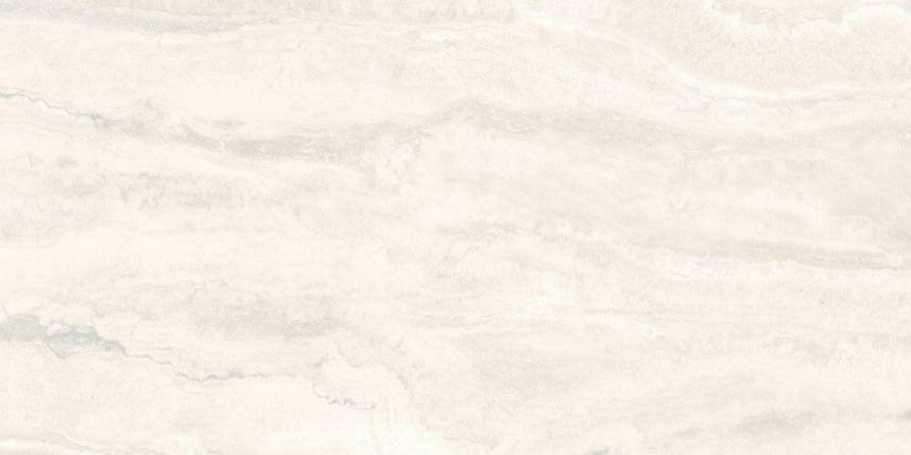 24 X 48 Appia Vein Cut White Matte Travertine Look Porcelain Tile-PORCELAIN-Large Format-American Tile Depot