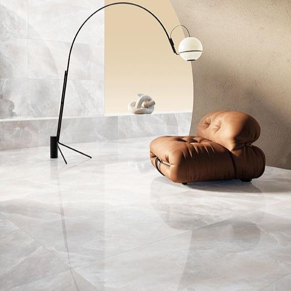 24 X 48 Archisalt Flower Of Salt Lux Polished Marble Look Porcelain Tile-PORCELAIN-Large Format-American Tile Depot