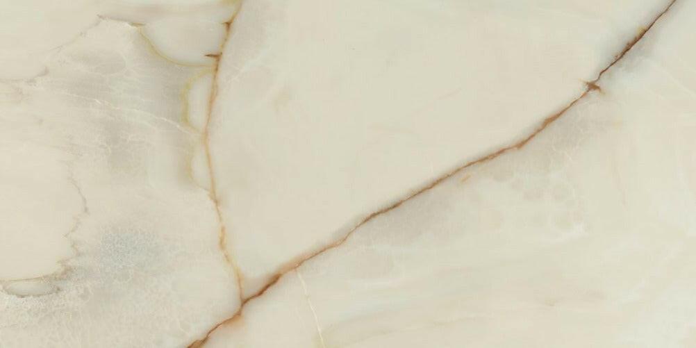 24 X 48 Bijoux Onyx Blanche Glossy Porcelain Tile-PORCELAIN-Large Format-American Tile Depot