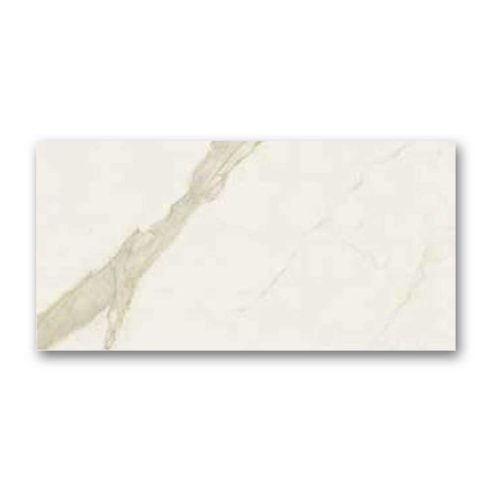 24x48 Calcutta Gold Matte Marble Look Porcelain Tile