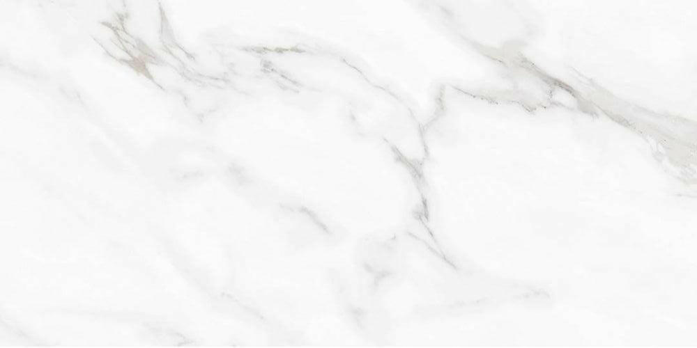 24 X 48 Carenza Bianca Marble Look Polished Porcelain Tile-PORCELAIN-Large Format-American Tile Depot