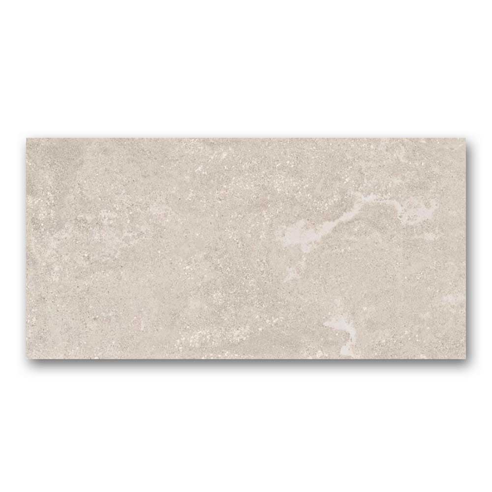 24 X 48 Chamonix Beige Matte Limestone Look Porcelain Tile-Porcelain Tile Large Formate-American Tile Depot