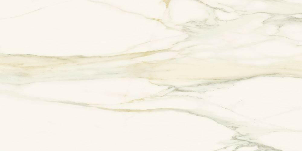 24 X 48 Classici Calacatta Gold Glossy Marble Look Porcelain Tile-PORCELAIN-Large Format-American Tile Depot