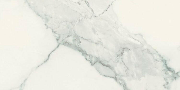 24 X 48 Classici Statuario Glossy Marble Look Porcelain Tile-PORCELAIN-Large Format-American Tile Depot