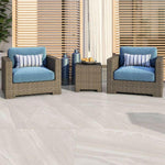 24 X 48 Crossover White Matte Outdoor Porcelain Paver-Porcelain Tile Large Formate-American Tile Depot