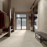 24 X 48 Docks Beige Matte Limestone Look Porcelain Tile-Porcelain Tile Large Formate-American Tile Depot