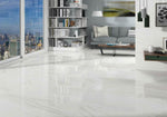 24 X 48 EC Calacatta Gold Polished Marble Look Porcelain Tile-PORCELAIN-Large Format-American Tile Depot