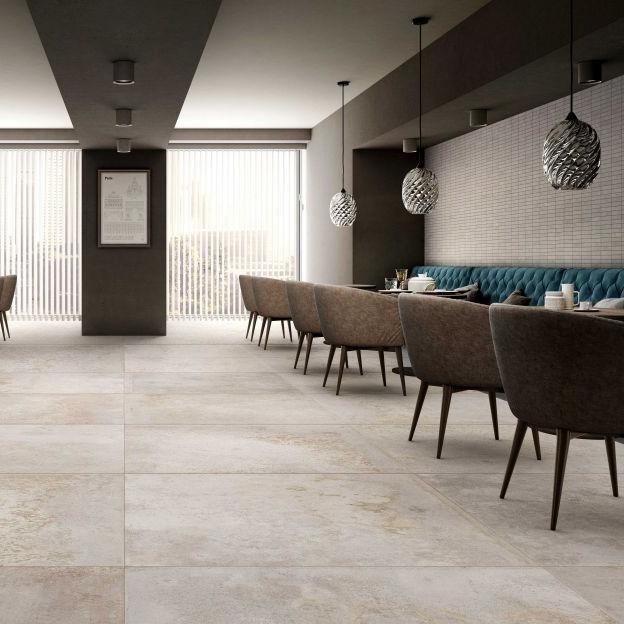 24 X 48 HLC Alchimia Bianco Matte Concrete Look Porcelain Tile-PORCELAIN-Large Format-American Tile Depot