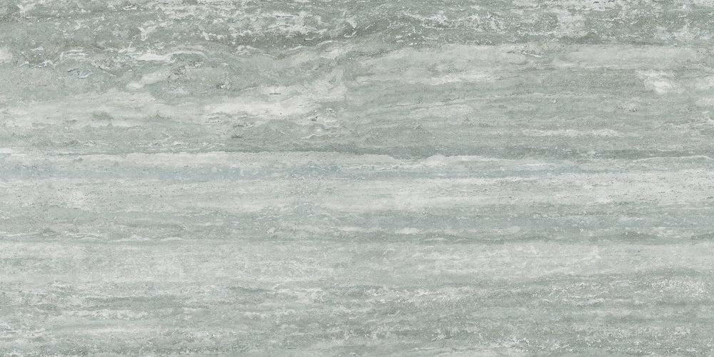 24 X 48 I-Travertini Grey Glossy Travertine Look Porcelain Tile-PORCELAIN-Large Format-American Tile Depot