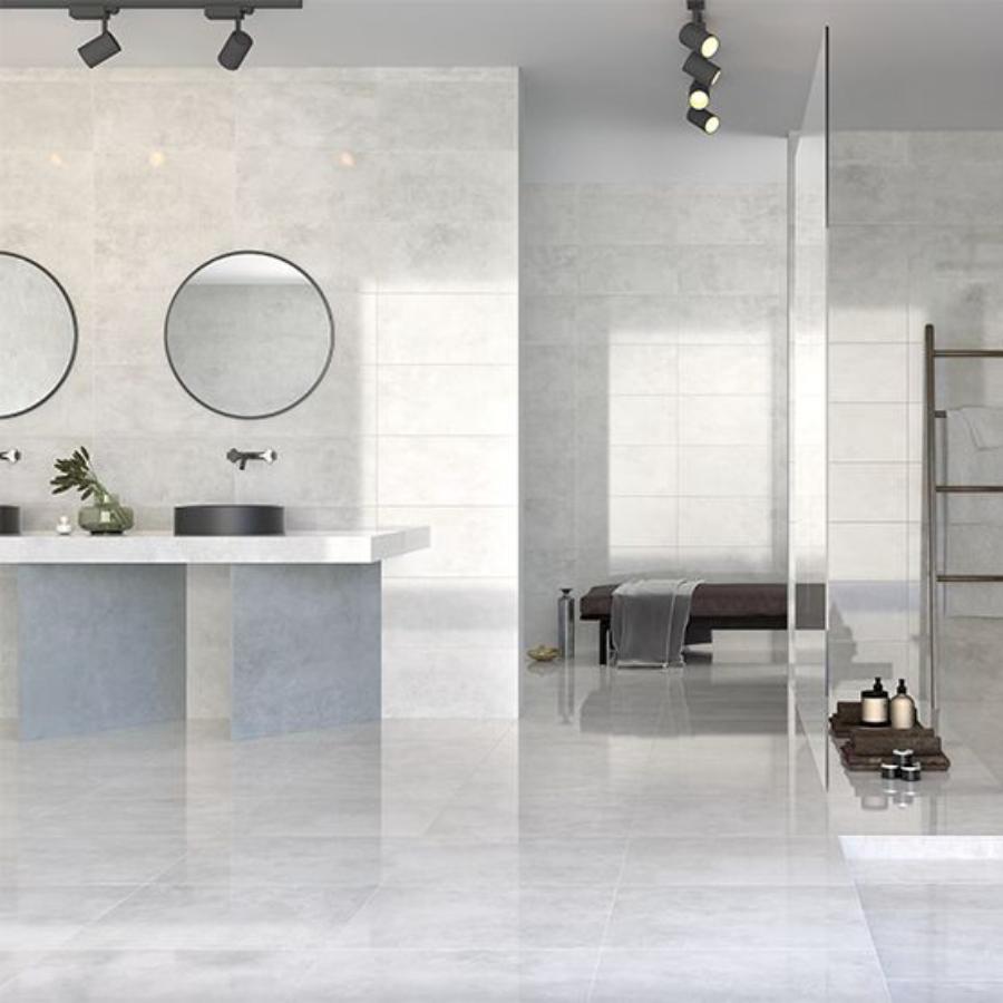 24 X 48 Kadence Perla Matte Concrete Look Porcelain Tile-Porcelain Tile Large Formate-American Tile Depot