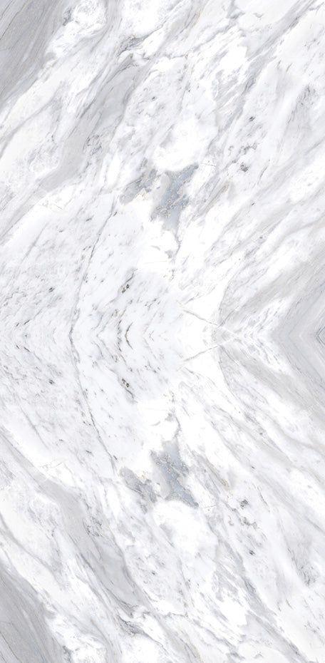 24 X 48 New Bianco Carrara Bookmatch Polished Marble Look Porcelain Tile-Porcelain Tile Large Formate-American Tile Depot