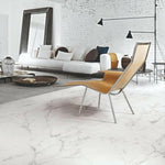 24 X 48 Origines Blanc Matte Marble Look Porcelain Tile-PORCELAIN-Large Format-American Tile Depot