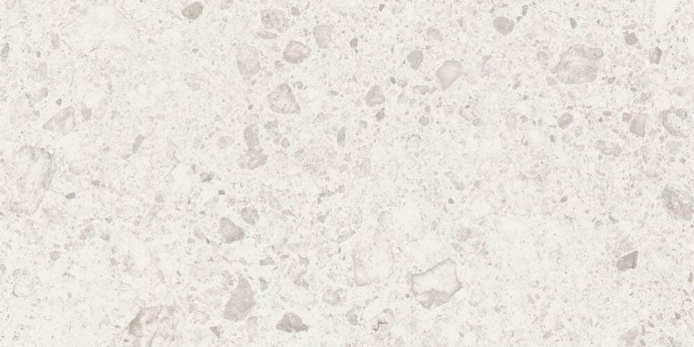 24 X 48 Orobica Bianca Matte Terrazzo Look Porcelain Tile-PORCELAIN-Large Format-American Tile Depot