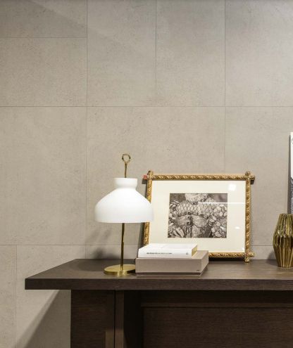 24 X 48 Pietre Pearl Matte Limestone Look Porcelain Tile-PORCELAIN-Large Format-American Tile Depot