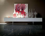 24 X 48 Prexious Thunder Night Glossy Marble Look Porcelain Tile-PORCELAIN-Large Format-American Tile Depot