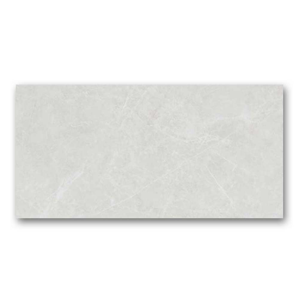 24x48 Puccini Blanco Matte Marble Look Porcelain Tile