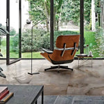 24 X 48 Reves Choco Glossy Onyx Look Porcelain Tile-PORCELAIN-Large Format-American Tile Depot