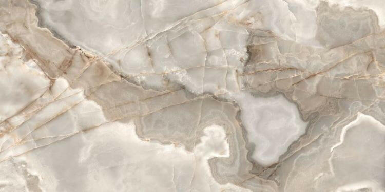 24 X 48 Reves Noisette Glossy Onyx Look Porcelain Tile-PORCELAIN-Large Format-American Tile Depot