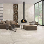 24 X 48 Sunstone Ice Lappato Stone Look Polished Porcelain Tile-PORCELAIN-Large Format-American Tile Depot