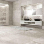 24 X 48 Sunstone Ice Stone Look Matte Porcelain Tile-PORCELAIN-Large Format-American Tile Depot