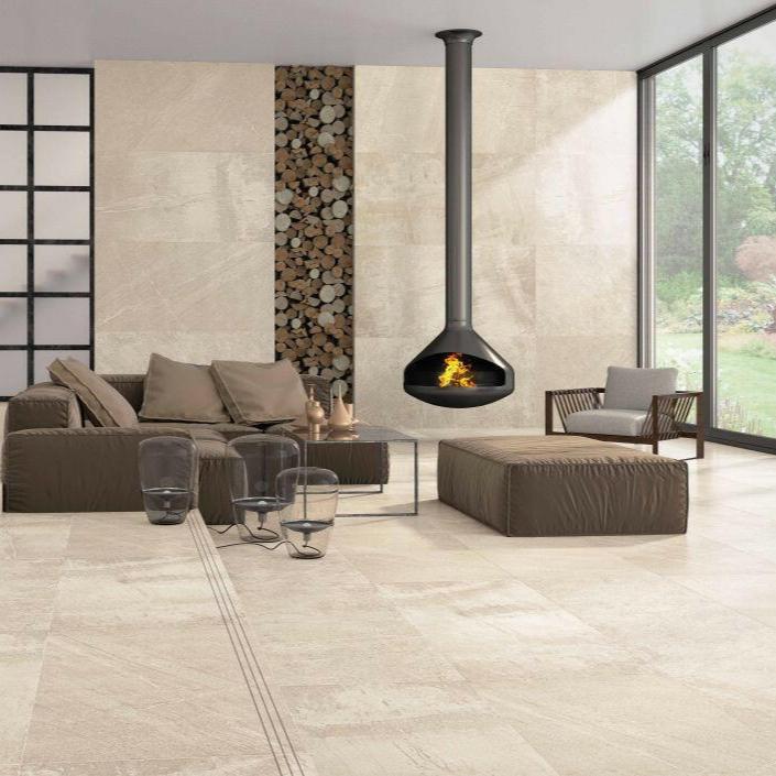 24 X 48 Sunstone Sand Lappato Stone Look Polished Porcelain Tile-PORCELAIN-Large Format-American Tile Depot