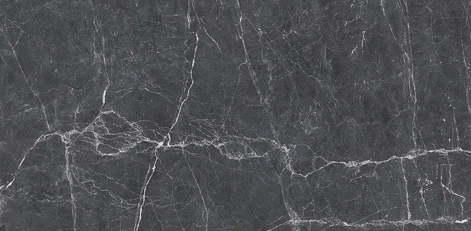 24 X 48 Terre Black Sugar Effect Marble Look Porcelain Tile-Porcelain Tile Large Formate-American Tile Depot