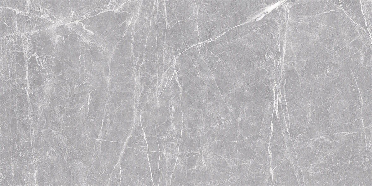 24 X 48 Terre Grey Polished Marble Look Porcelain Tile-Porcelain Tile Large Formate-American Tile Depot