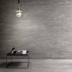 24 X 48 Waystone Grey Matte Limestone Look Porcelain Tile-PORCELAIN-Large Format-American Tile Depot