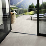 24 X 48 Waystone Pearl Matte Limestone Look Porcelain Tile-PORCELAIN-Large Format-American Tile Depot