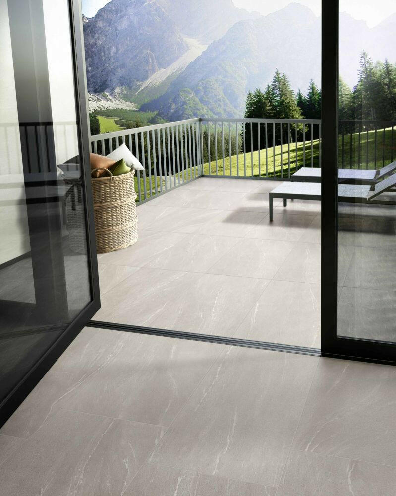 24 X 48 Waystone Pearl Matte Limestone Look Porcelain Tile-PORCELAIN-Large Format-American Tile Depot