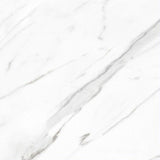 24 X 24 AGL Carrara Marble Look Polished Porcelain Tile