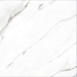 24 X 24 AGL Carrara Marble Look Polished Porcelain Tile-Porcelain Tile Large Formate-American Tile Depot