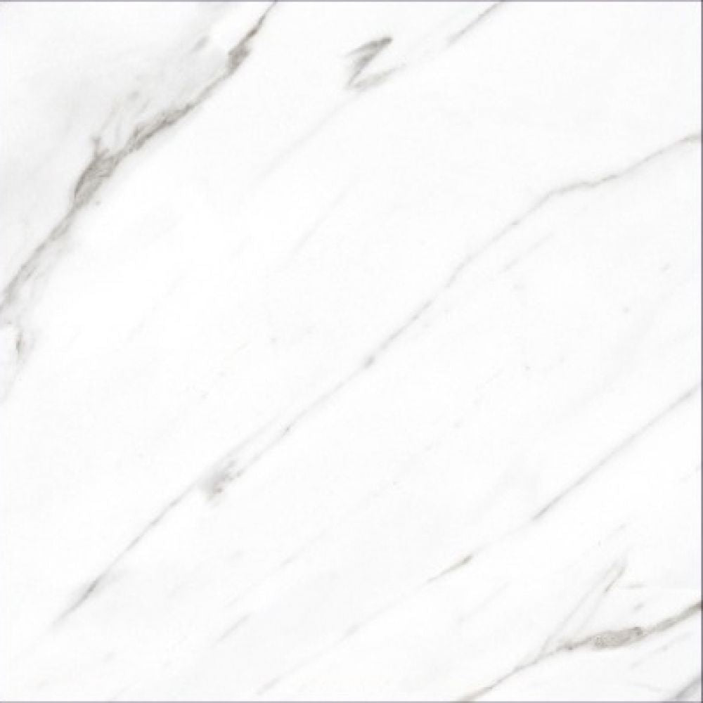 24 X 24 AGL Carrara Marble Look Polished Porcelain Tile-Porcelain Tile Large Formate-American Tile Depot