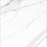 24 X 24 AGL Carrara Marble Look Polished Porcelain Tile-Porcelain Tile Large Formate-American Tile Depot