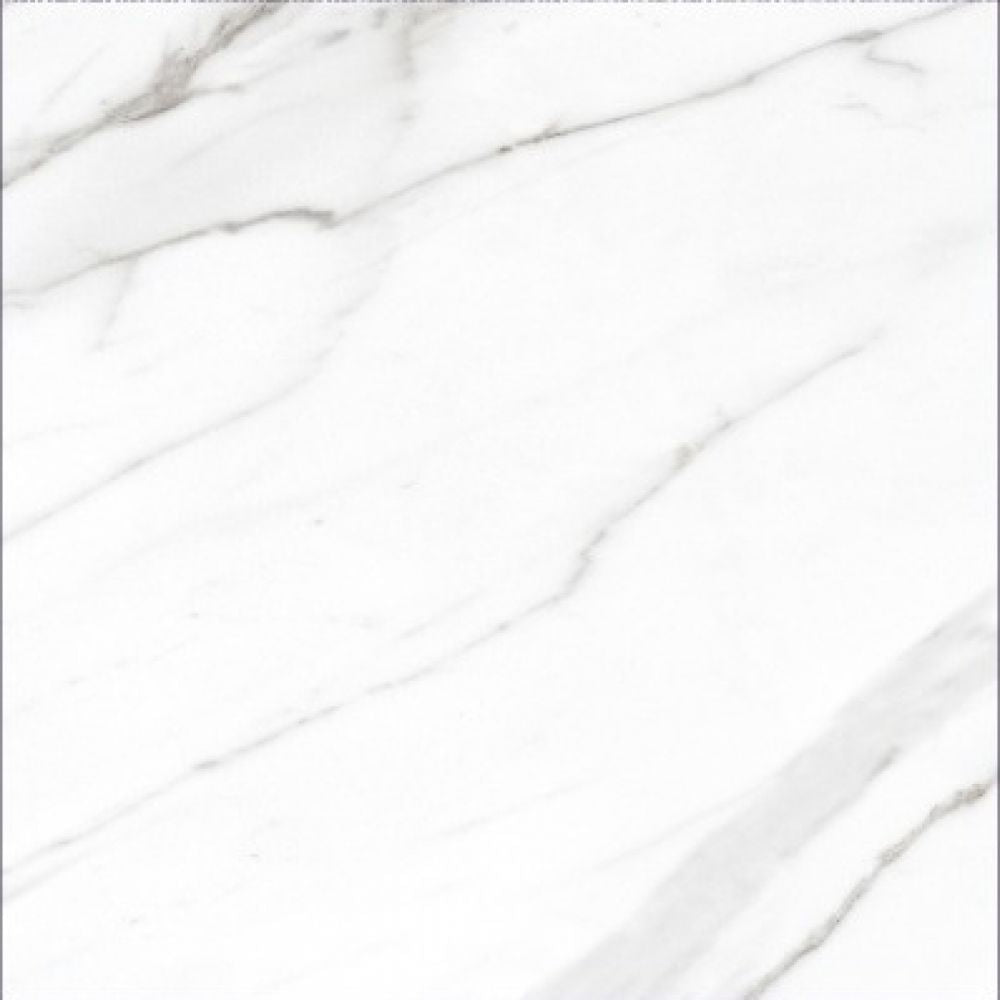 24 X 24 AGL Carrara Marble Look Polished Porcelain Tile-Porcelain Tile Large Formate-American Tile Depot