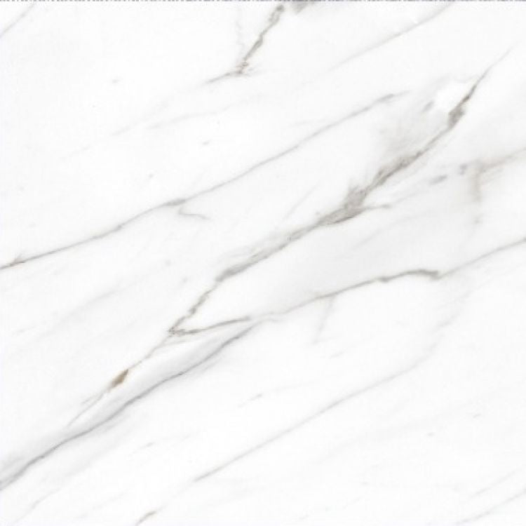 24 X 24 AGL Carrara Marble Look Polished Porcelain Tile-Porcelain Tile Large Formate-American Tile Depot