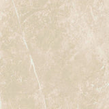 24 X 24 Dolomia Cream Luc Glossy Marble Look Porcelain Tile