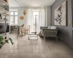 24 X 24 Dolomia Grey Luc Glossy Marble Look Porcelain Tile-PORCELAIN-Large Format-American Tile Depot