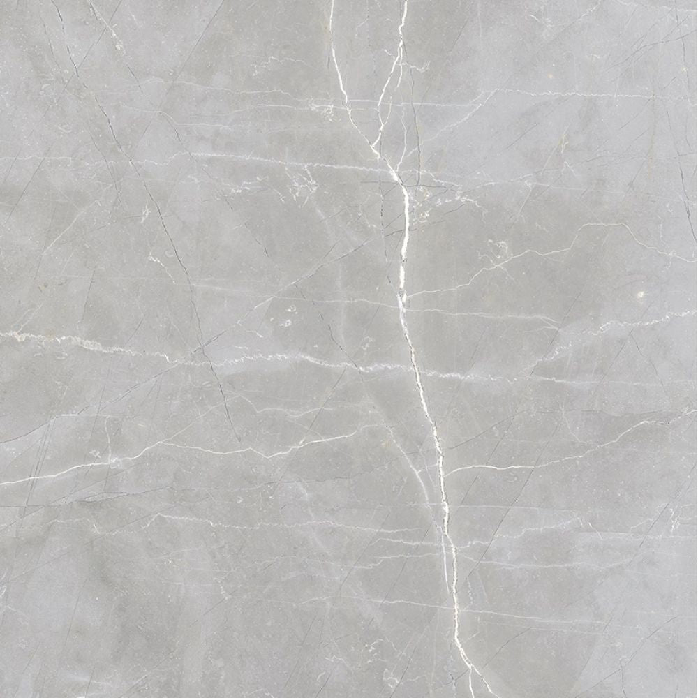 24 X 24 Luxury Amani Grey Polished Marble Look Porcelain Tile-PORCELAIN-Large Format-American Tile Depot