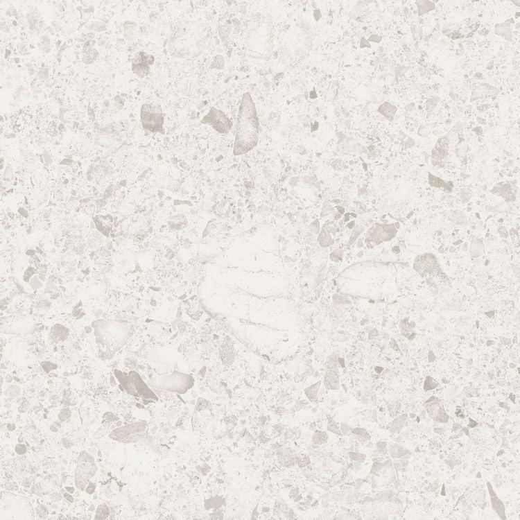 24 X 24 Orobica Bianca Matte Terrazzo Look Porcelain Tile-PORCELAIN-Large Format-American Tile Depot