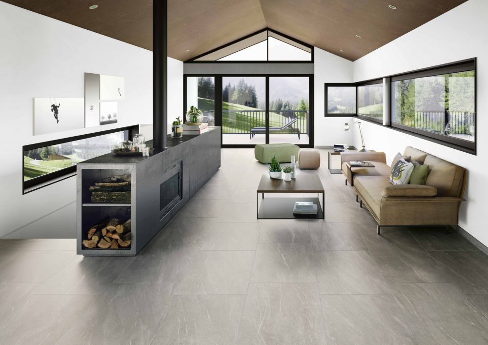 24 X 24 Waystone Pearl Matte Limestone Look Porcelain Tile-PORCELAIN-Large Format-American Tile Depot