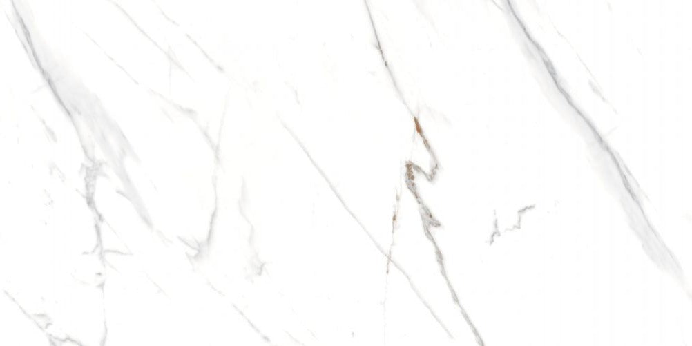 24 X 48 AGL Carrara Marble Look Polished Porcelain Tile-Porcelain Tile Large Formate-American Tile Depot