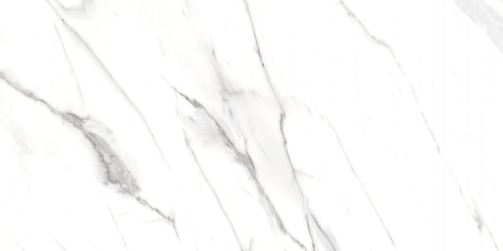 24 X 48 AGL Carrara Marble Look Matte Porcelain Tile-Porcelain Tile Large Formate-American Tile Depot