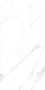 24 X 48 AGL Statuario Marble Look Matte Porcelain Tile-Porcelain Tile Large Formate-American Tile Depot