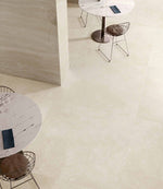 24 X 48 Appia Cross Cut Ivory Matte Travertine Look Porcelain Tile-PORCELAIN-Large Format-American Tile Depot