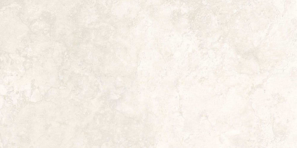 24 X 48 Appia Cross Cut White Polished Travertine Look Porcelain Tile-PORCELAIN-Large Format-American Tile Depot