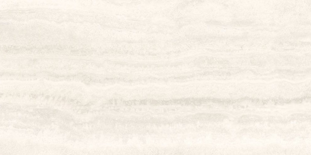 24 X 48 Appia Vein Cut White Polished Travertine Look Porcelain Tile-PORCELAIN-Large Format-American Tile Depot